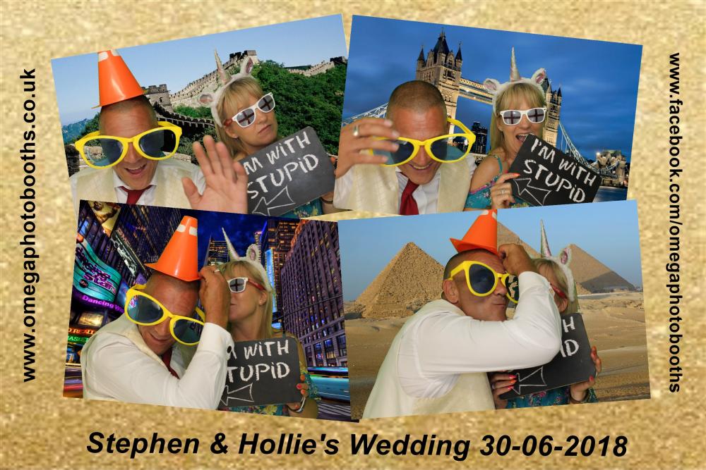 Stephen & Hollie's Wedding | View more photos from the event at gallery.omegaphotobooths.co.uk/u/OmegaPhotobooths/Stephen-Hollies-Wedding